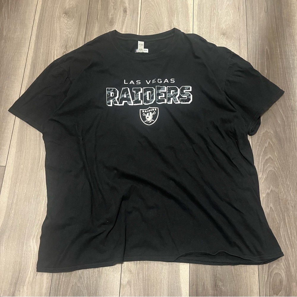 Las Vegas Raiders Black T-Shirt NFL Team Apparel